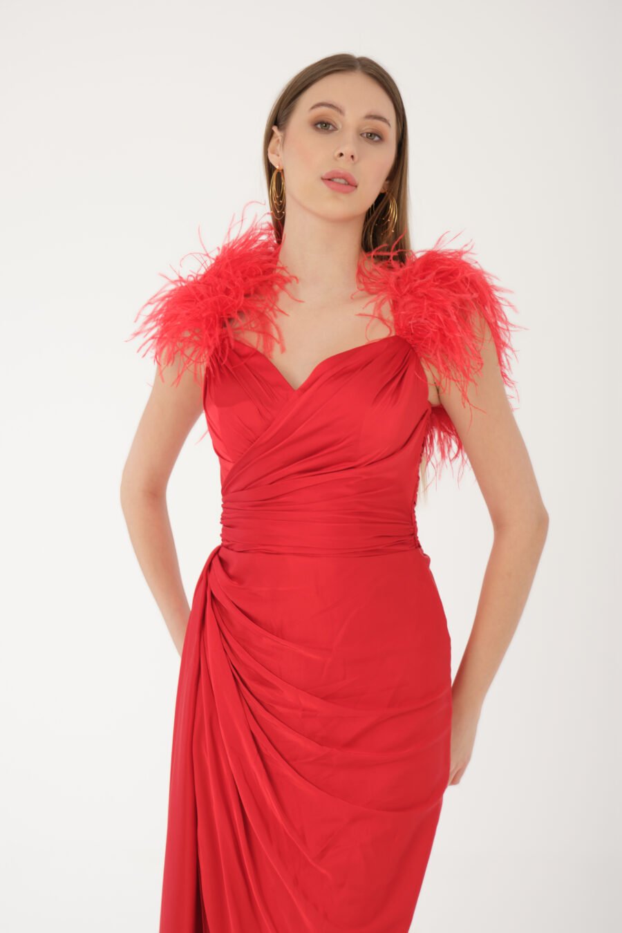 semi sweetheart High Knee Evening Dress - Image 2