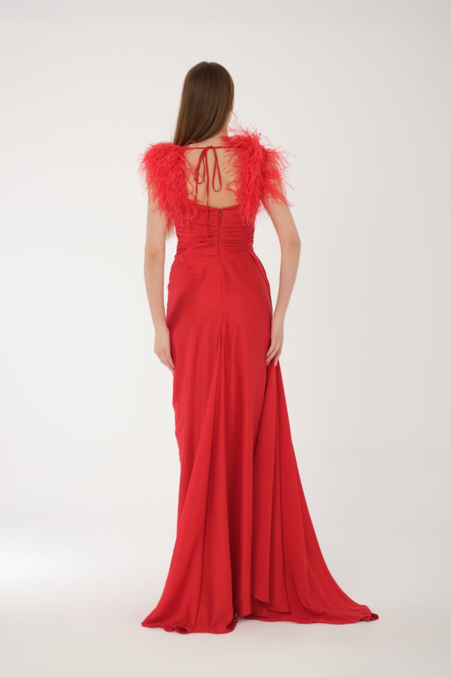 semi sweetheart High Knee Evening Dress - Image 4
